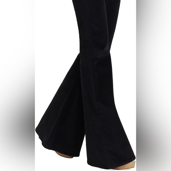 Veronica Beard Velvet Flared Pants - Picture 9 of 12